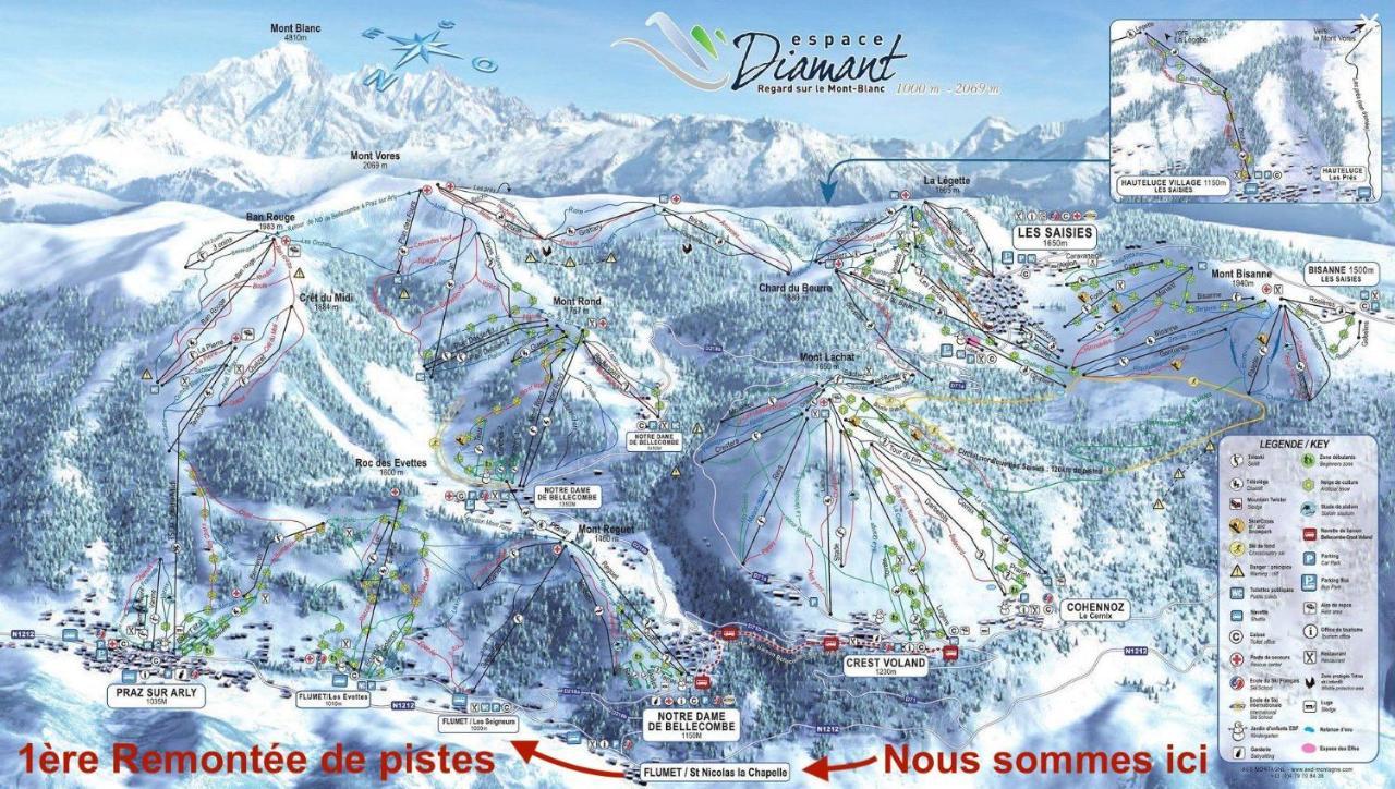La Taniere De Sven - Vue Montagne Apartment Saint-Nicolas-la-Chapelle  Bagian luar foto